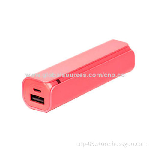 Hot-selling Rose 2,200mAh Portable Power Bank for Mobile Emergency ChargerNew